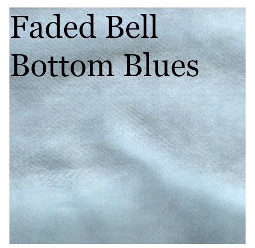 Faded Bell Bottom Blues Velvet